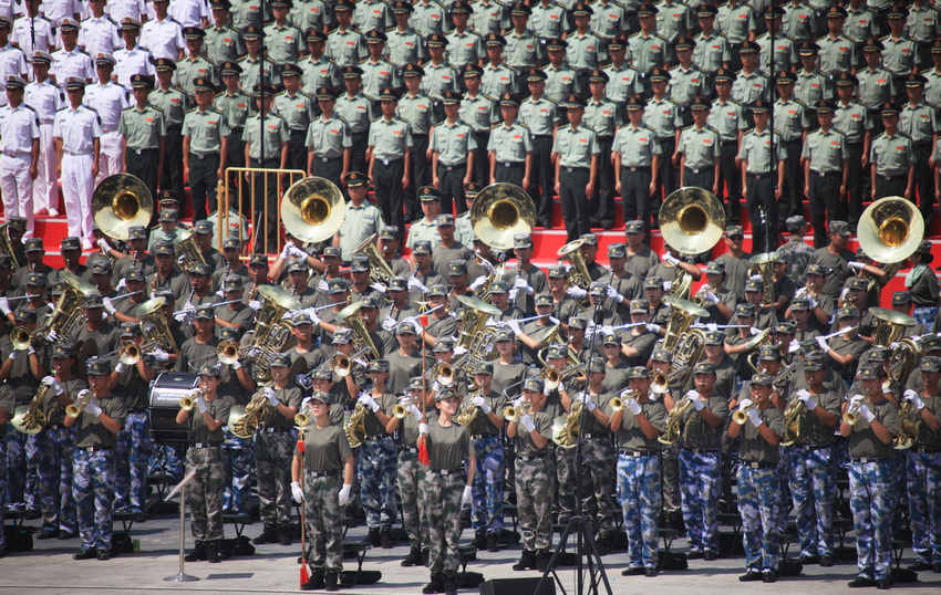 Nuevas tecnologías facilitan preparación del desfile para el Día de Victoria de China 