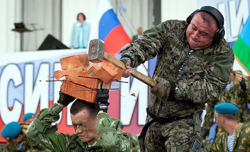 Presentaciones increíbles en los desfiles militares