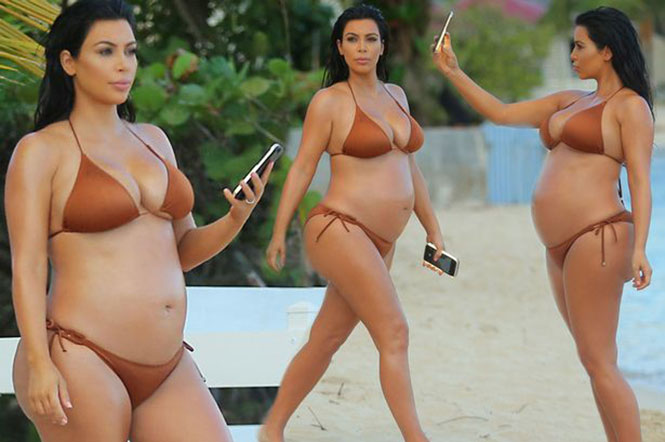 Kim Kardashian posa en bikini 4