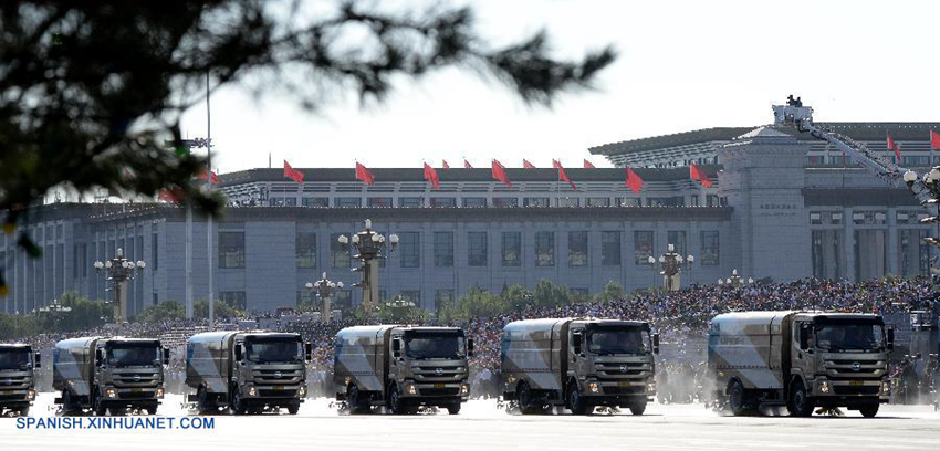 Comenzará el desfile militar del Día de la Victoria en Beijing5