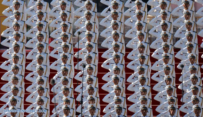 Comenzará el desfile militar del Día de la Victoria en Beijing6