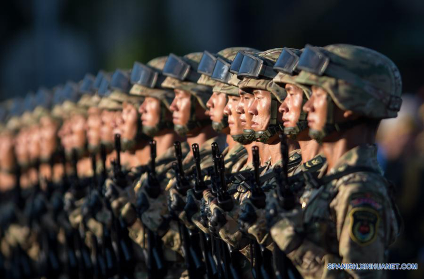 Tropas listas para desfile del Día de la Victoria de China7