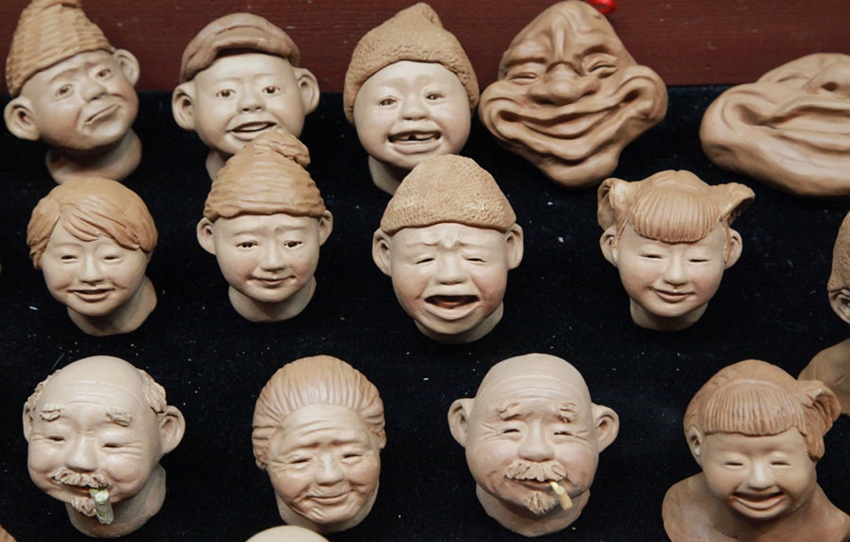 Artista en Gansu crea figuras de arcilla de asombrosa vitalidad10