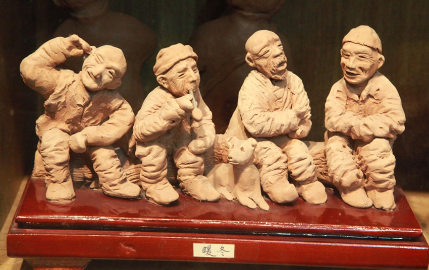 Artista en Gansu crea figuras de arcilla de asombrosa vitalidad9