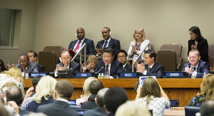 Presidente chino propone cuatro puntos para promover derechos de mujeres 