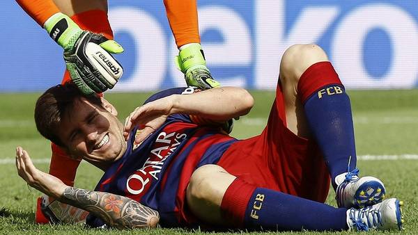 Una nueva lesión de Messi3