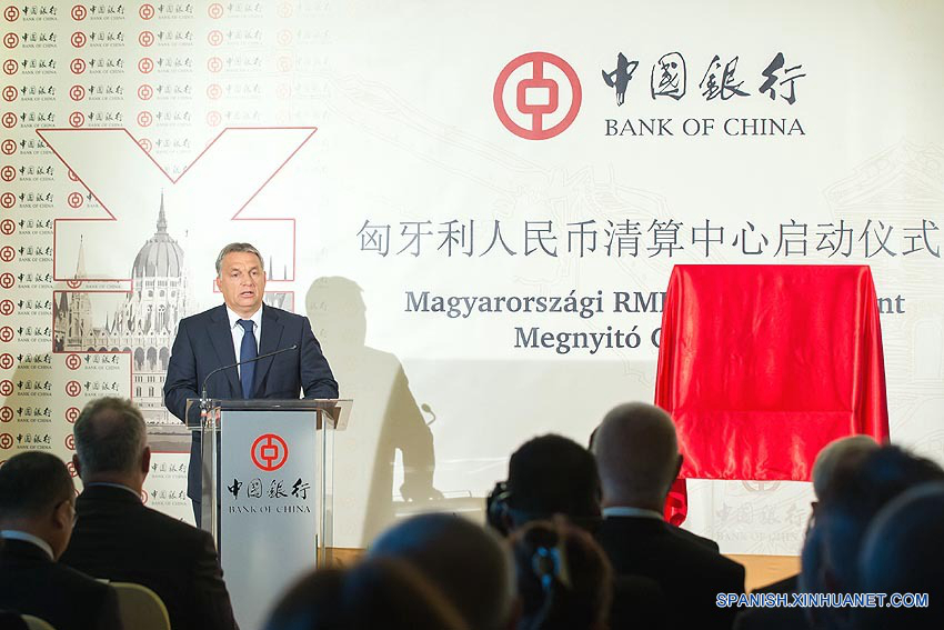 Banco de China abre en Hungría centro de compensación en renminbi1