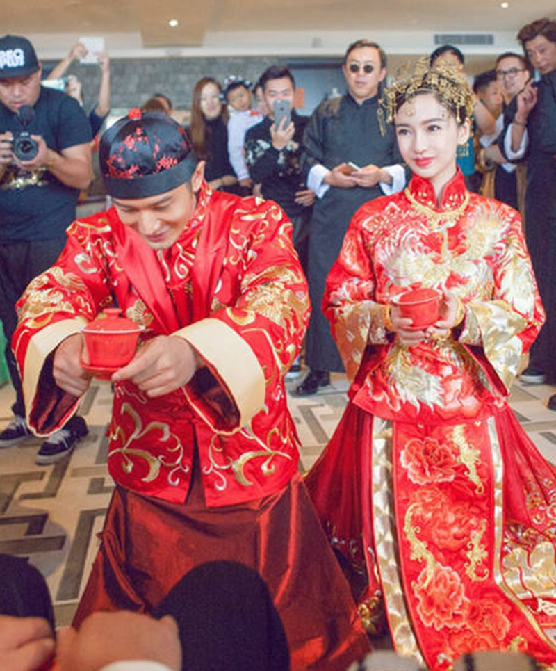 La boda de alto perfil de Huang Xiaoming 