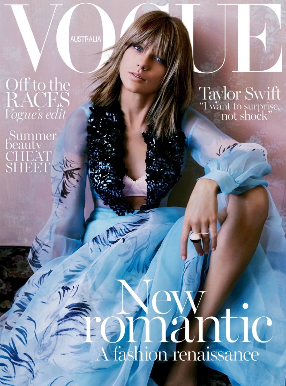 Taylor Swift posa hermosa para Vogue