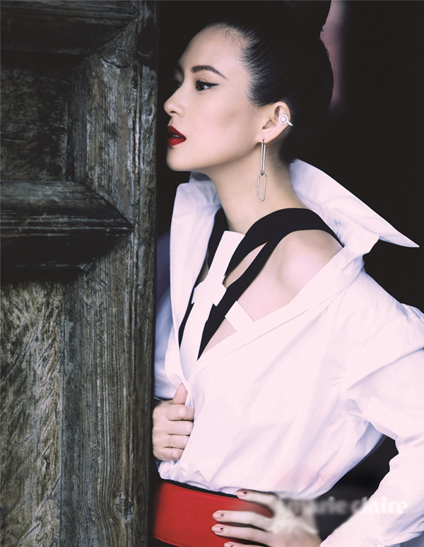 Actriz china Zhang Ziyi interprete mujer con diversos sabores