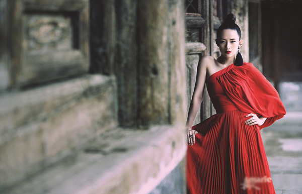 Actriz china Zhang Ziyi interprete mujer con diversos sabores
