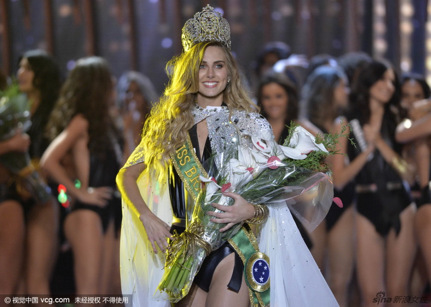 Fotos de la ganadora de Miss Brazil
