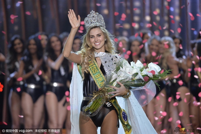 Fotos de la ganadora de Miss Brazil