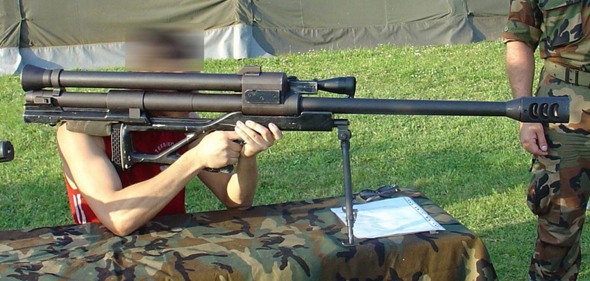 Rifles de francotirador tan grandes como cañones6