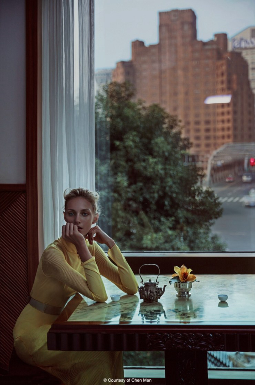 Modelos posan para Vogue en estilo chino7