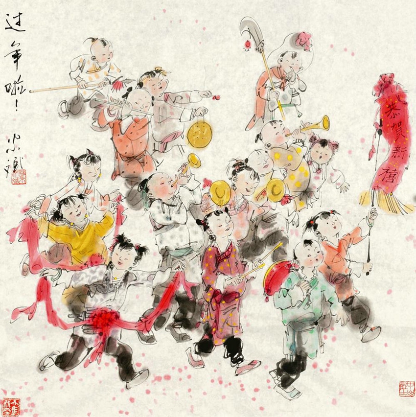 La Fiesta de la Primavera vista por los artistas chinos9