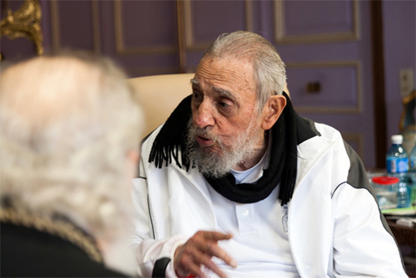 Encuentro entre el patriarca ruso Kiril y Fidel Castro en Cuba3