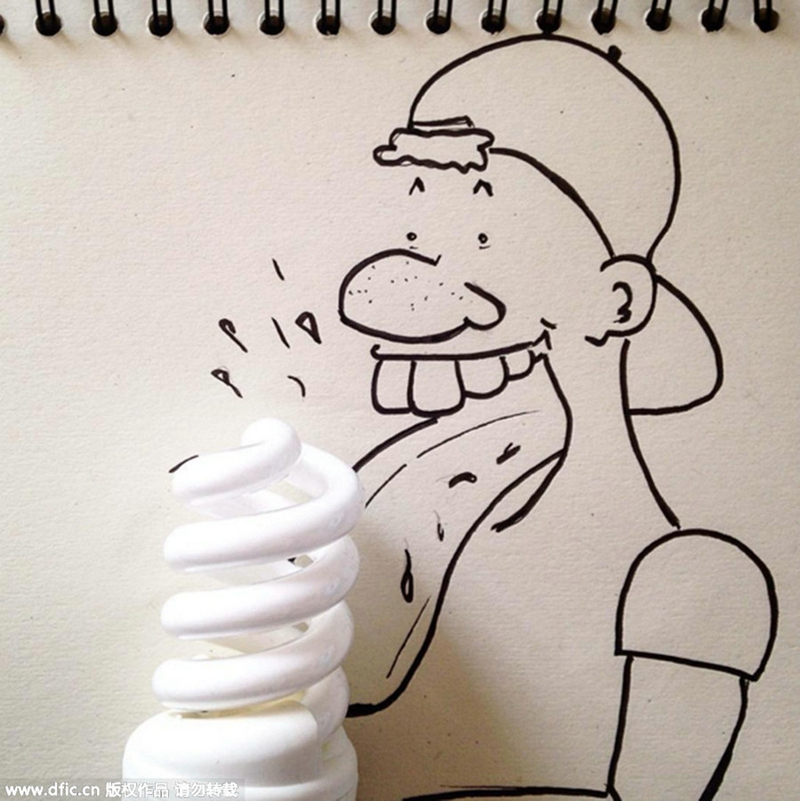 Inteligentes objetos de arte creados con objetos cotidianos7