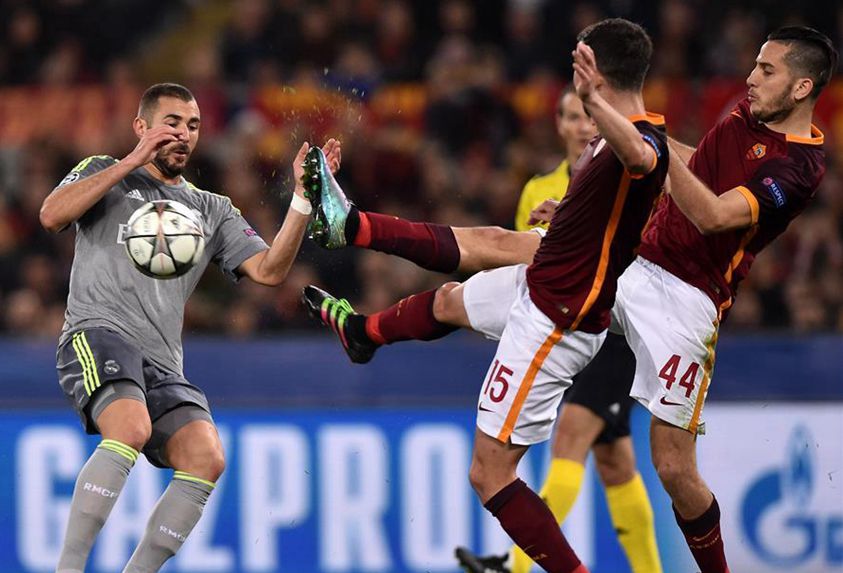 Real Madrid gana 2-0 a Roma en buen partido de Champions_Spanish.china ...
