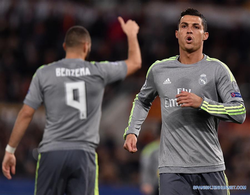 Real Madrid gana 2-0 a Roma en buen partido de Champions_Spanish.china ...