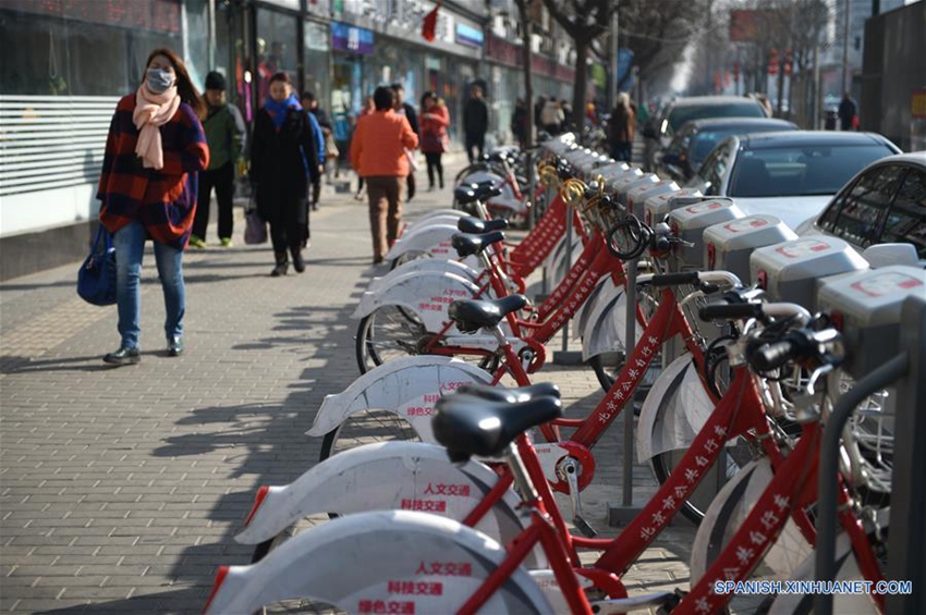 Tráfico de bajo consumo de carbono popular en Beijing3