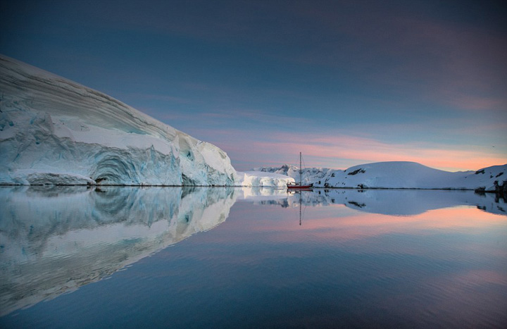 Bello paisaje de Polo Sur2