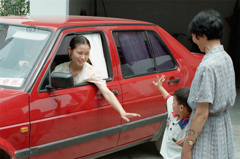 Fotografías de familias chinas acomodadas de los 80 y los 90