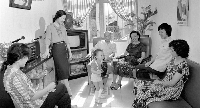 Fotografías de familias chinas acomodadas de los 80 y los 90