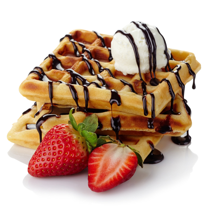 Waffle, arte del postre