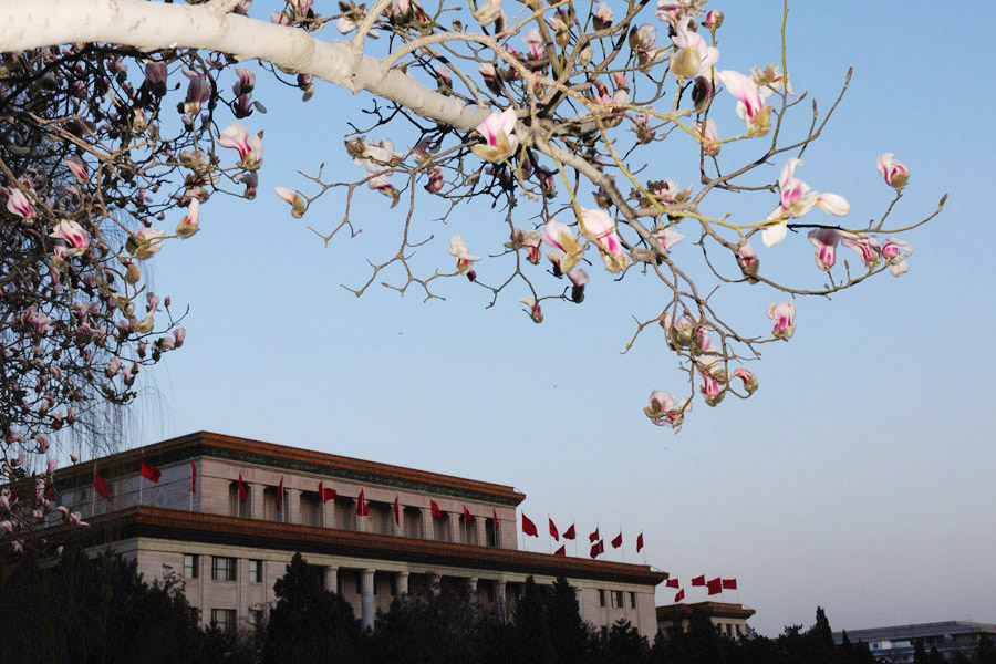 Vuelve el cielo azul a Beijing durante las “Dos Sesiones”5