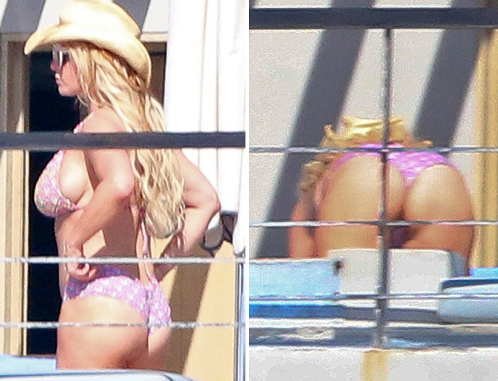 Jessica Simpson Exhibe Su Sensualidad En Un Bikini Rosa Con Escote De