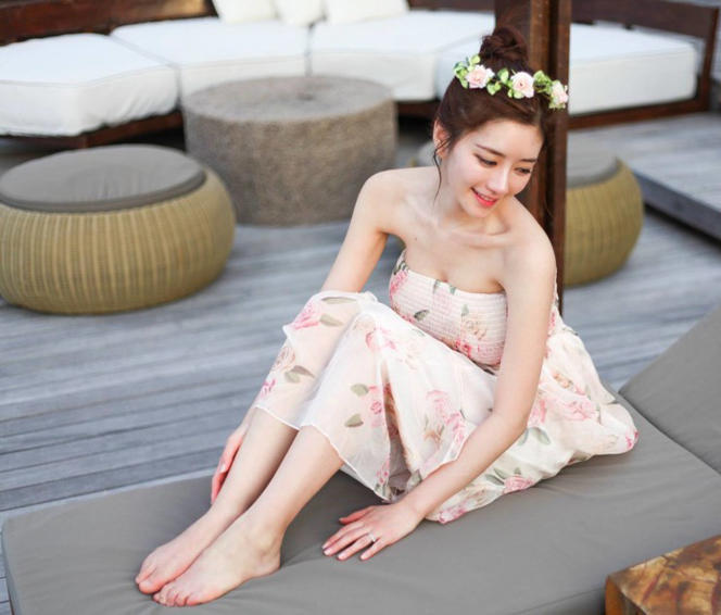 Chica coreana impresiona a los internautas con sus curvas voluptuosas5
