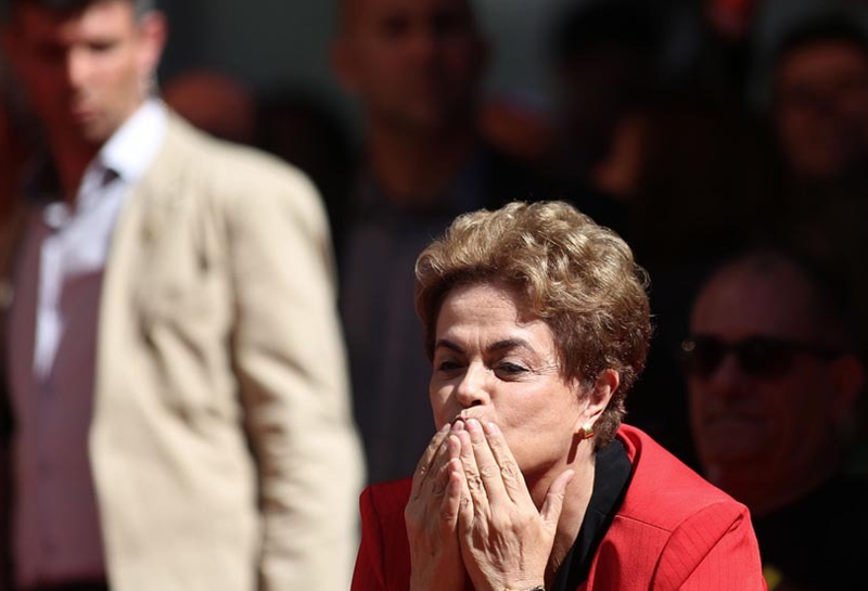 Manifestaciones del Día del Trabajador en Brasil se convierten en actos de apoyo a Rousseff2