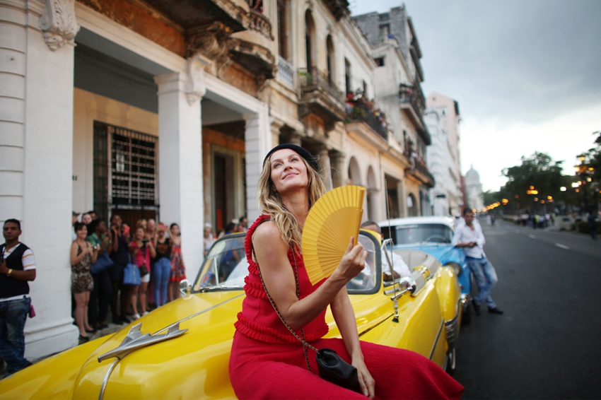 Imágenes del histórico desfile de Chanel en La Habana2