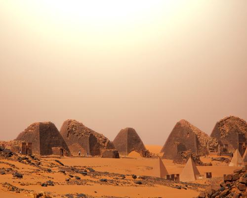 Ruinas de Meroe, Sudán
