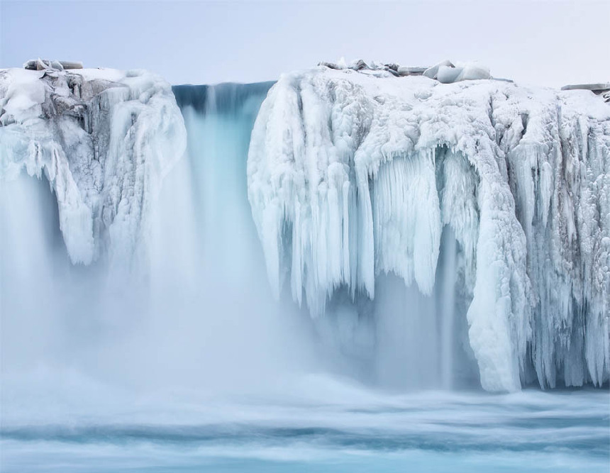 Las cataratas de hielo más espectaculares