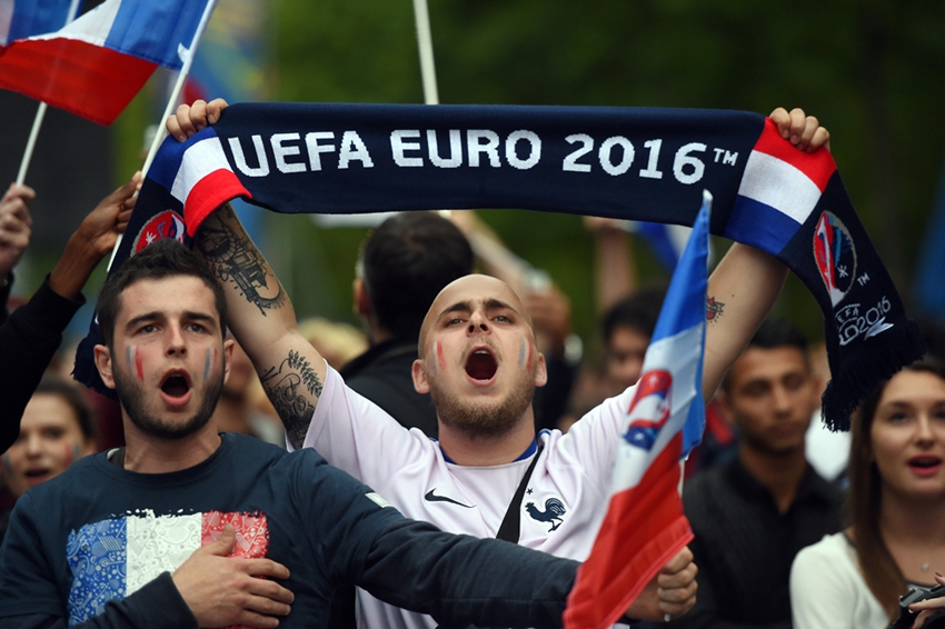 Imágenes de la inauguración de la Eurocopa en Francia3