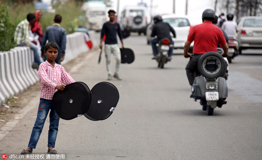 Fotos impactantes: la miserable vida de los niños-obreros en el mundo2