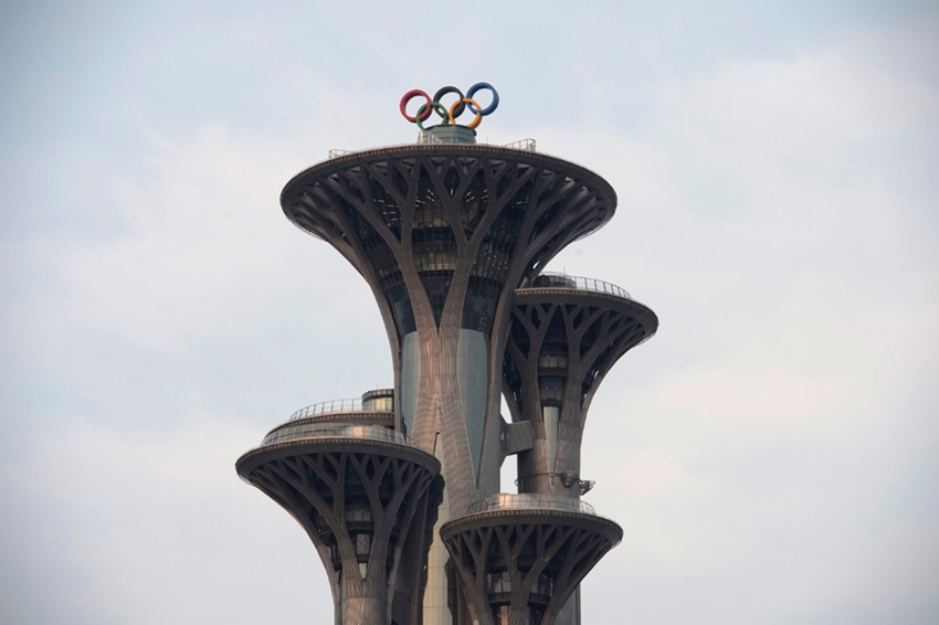 Un símbolo olímpico brillará permanentemente como sitio emblemático de Beijing2