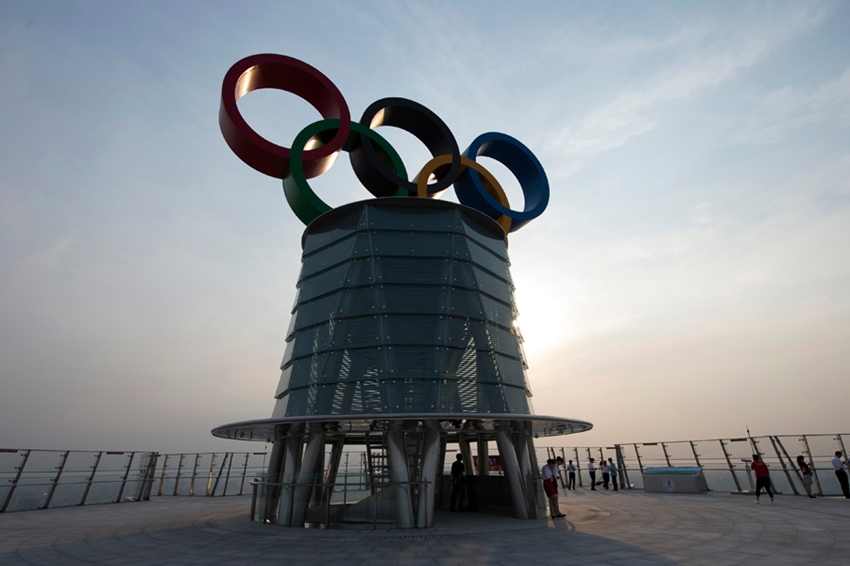 Un símbolo olímpico brillará permanentemente como sitio emblemático de Beijing3