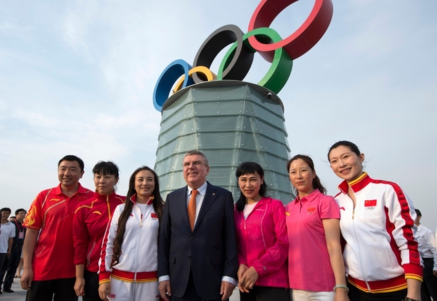 Un símbolo olímpico brillará permanentemente como sitio emblemático de Beijing5