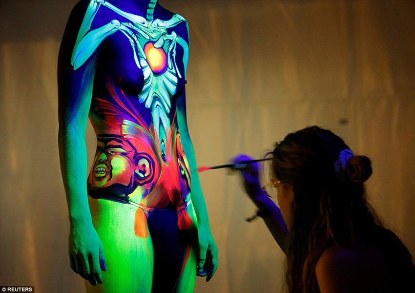 Los increíbles diseños del Festival Mundial de Pintura Corporal en Austria8
