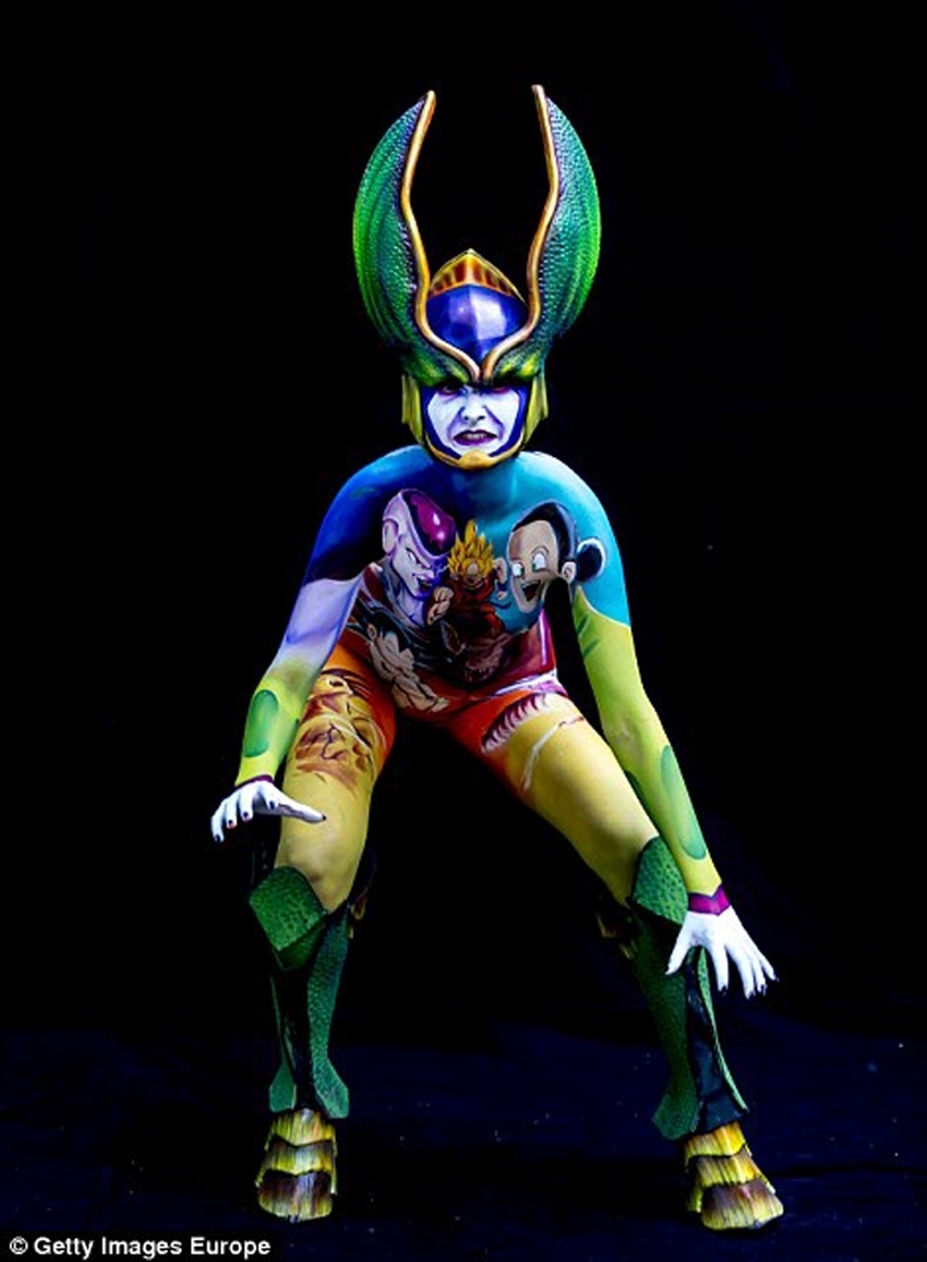 Los increíbles diseños del Festival Mundial de Pintura Corporal en Austria13