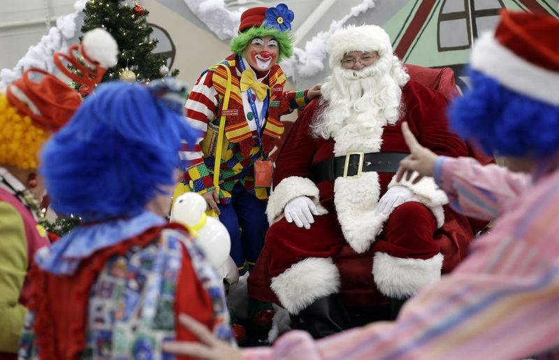 Los Papá Noel de todo el mundo