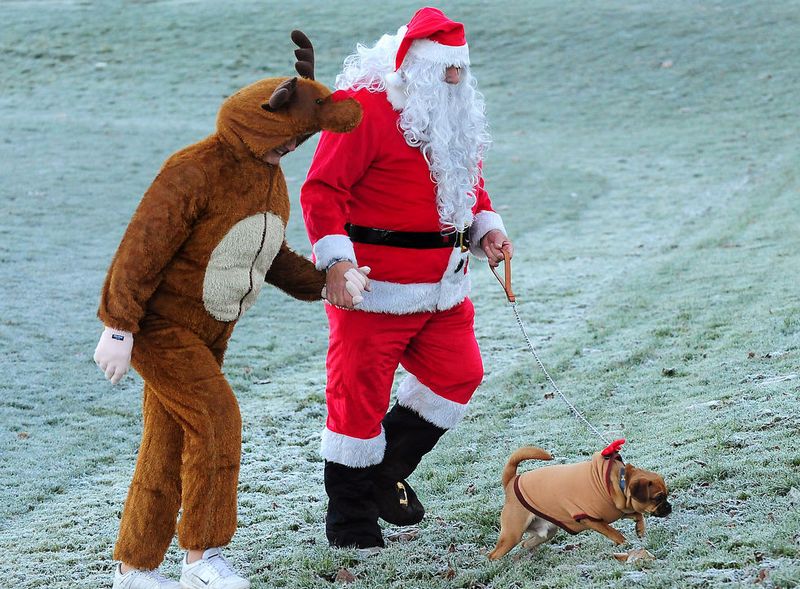 Los Papá Noel de todo el mundo