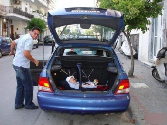 Papás con talento y bebés graciosos 4