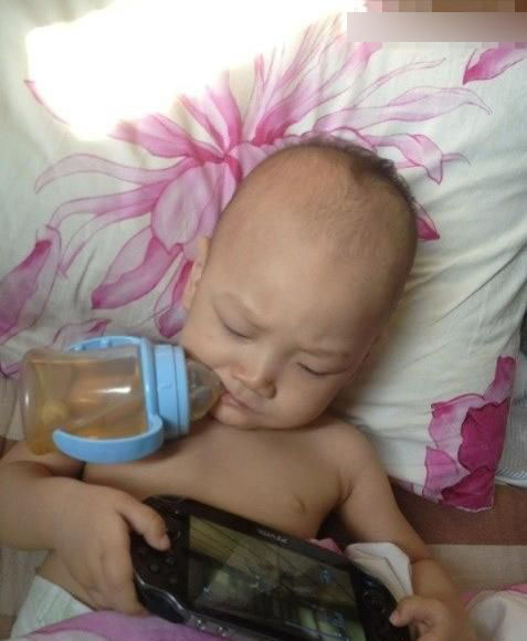 Papás con talento y bebés graciosos 5