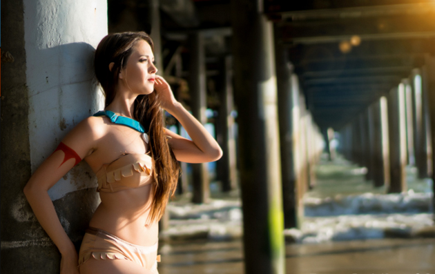 Las princesas Disney en bikini9