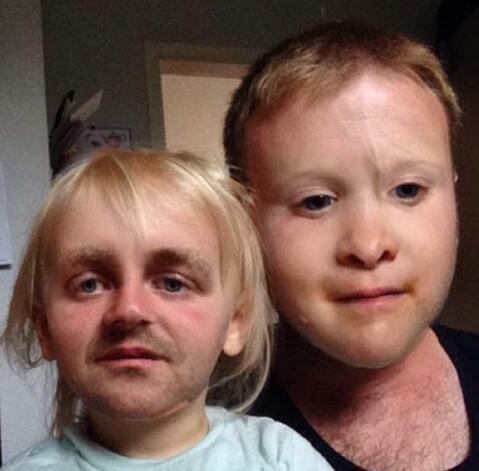 Padres e hijos 'cambiaron de cara' a través de una aplicación de celular2