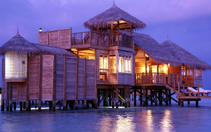 Top 10 bungalows sobre el mar más hermosos del mundo 10